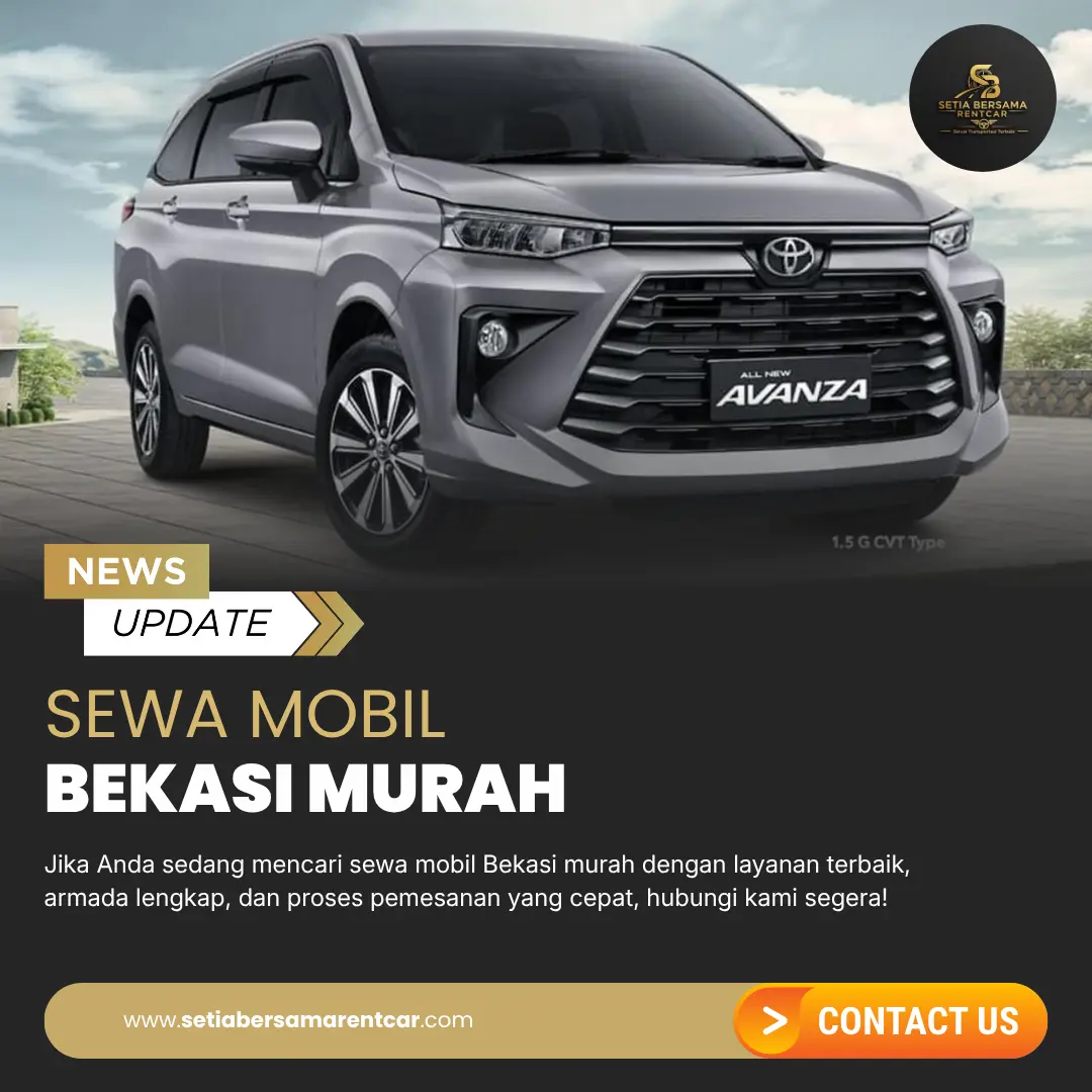sewa mobil bekasi termurah